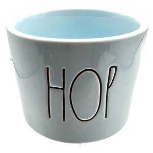 HOP Rae Dunn Artisan Collection by Magenta 213 Easter Egg Dye Cup Blue Ceramic